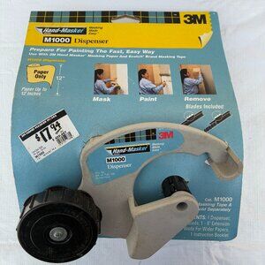 3M Hand Masker M100 Dispenser Masking Paper & Tape NIP